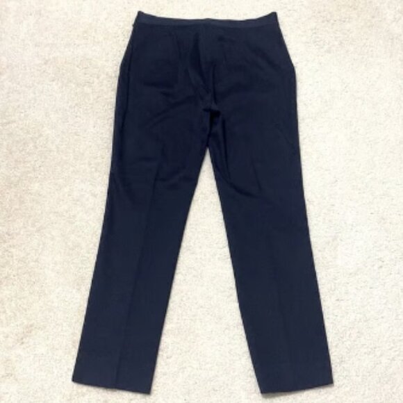 NWOT POLO RALPH LAUREN Women's Classic Cropped Cotton Pants w Side Zipper Size 8 - Picture 5 of 7
